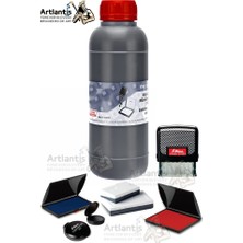 Istampa Mürekkebi 500 gr 1 Adet Yağlı Stampa Mürekkebi Kaşe Mürekkebi Hızlı Kurıma Canlı Renk Uzun Ömürlü