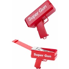 Para Dolar Atma Makinası Super Money Gun Para Saçma Fırlatma Tabancası