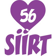 Kalpli 56 Siirt Araba Sticker 17X17 cm Mor