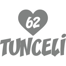 Kalpli 63 Şanlıurfa Araba Sticker 17X17 cm Gri