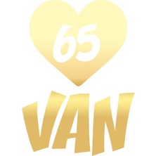 Kalpli 65 Van Araba Sticker 17X17 cm Gold