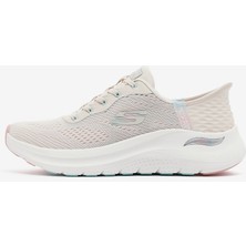 Skechers Arch Fit 2.0-Easy Chic Kadın Bej Spor Ayakkabı 150066TK Ntpk