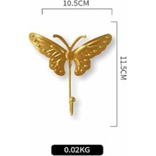 Dekoratif Metal Yaprak Duvar Askılık Banyo Mutfak Havlu Anahtarlık Askılık