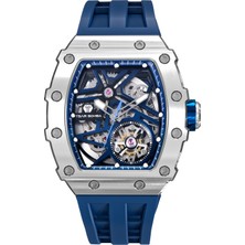 Elemental Serisi – Çelik Otomatik Saat TB8209A Silver - Mavi