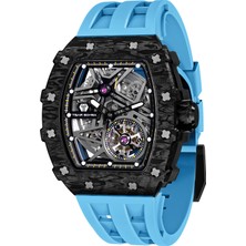 Elemental Serisi – Karbon Fiber Otomatik Saat TB8209CF Siyah - Mavi