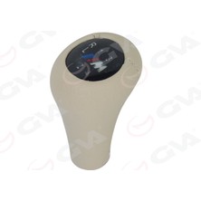Vites Topuzu Bmw M Power 5 Vites Işikli E30 E34 E36 E39 E46 E60 E90 E92 Bej Deri Dpmah