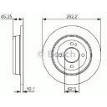 Fren Diski Arka 262 mm 1 1-8 4 mm Hyundai Kia Accent Blue 1 6 Crdi 201101- Rio 1 4 Crdi Hatchback 201106- Rio 1 2 Hatchback 201106- Dpmah
