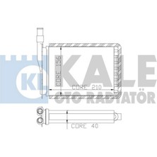 Kalorifer Radyatörü [ Renault 9, 11 2 Sira Cu+Pl Bakir Borulu ] Dpmah