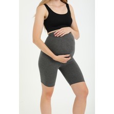 Almila Pamuk Elastan Kısa Şort Kadın Hamile Tayt 2021