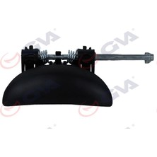 Diş Kapi Kolu Ön Sol Siyah Desenli 206 98-06 Dpmah