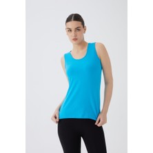Almila Sıfır Kol U Yaka Kadın Body T-Shirt 2049