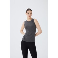 Almila Sıfır Kol O Yaka Kadın Body T-Shirt 2048