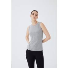 Almila Sıfır Kol O Yaka Kadın Body T-Shirt 2048