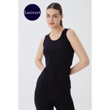 Almila Sıfır Kol U Yaka Kadın Body T-Shirt 2049
