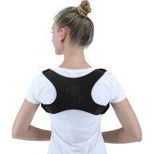 Ankaflex Unisex Siyah Kelebek Dik Durus Korsesi Kamburlu Önleyici Terletmez Korse Vidar Sync 17062021