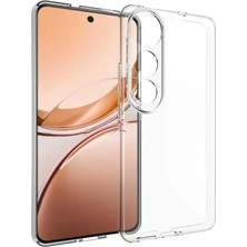 Wowacs Vivo V50 Lite 4g ile Uyumlu Kılıf Şeffaf Kamera Korumalı Esnek Silikon Telefon Kılıfı Kapak
