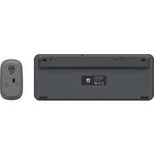 Philips SPT6338 Kablosuz Set Wireless Set Kablosuz Klavye Kablosuz Mouse Türkçe Q Klavye ve Mouse Seti Gri