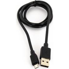 Tecno TCD-M11 USB-A to Micro 2A Hızlı Data ve Şarj Kablosu 1m Siyah