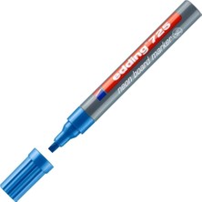 Edding E-725 Beyaz Tahta Kalemi, Fosforlu Mavi, Kolay Kullanım, 2-5mm