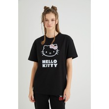 Lisanslı Baskılı Basic T-Shirt Kalıp Pamuk