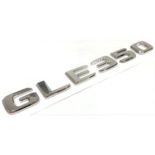 Mercedes GLE350 Krom Bagaj Yazısı 3m 3D Abs