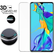 Ehr. Huawei P30 ile Uyumlu Ön Arka Koruma Full Body Jelatin