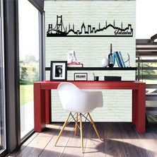 Dekadron İstanbul Metal Tablo