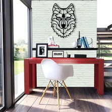 Dekadron Kurt Kafası Metal Tablo