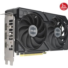 Asus DUAL-RX9060XT-8G-AMD-RADEON-RX 9060-8G-8GB GDDR6-128BIT--HDMI-2XDP-EKRAN Kartı