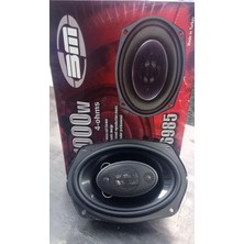 Bm Boschmann PR6985 1000W Oval Hoparlör Tweeter 3yol