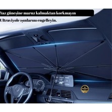 Peugeot 2008 2013-2014-2015-2016-2017-2018-2018-2019 Katlanabilir Araç Güneşlik Şemsiye
