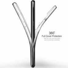 Ehr. Iphone 5-5s Uyumlu Ön Arka 360 Tam Koruma Şeffaf Soft Silikon Kılıf