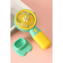 Taşınabilir Mini Fan Soğutucu Masa Üstü Vantilatör USB Şarjlı Pratik