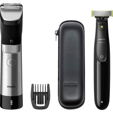 9000 Prestige Düzeltici Tıraş Makinesi, Uzun Klipsli ve Tek Bıçaklı (Model BT9810/15)