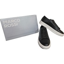 Marco Rossı Siyah Erkek Sneaker - Midnight Nomad