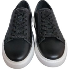 Marco Rossı Siyah Erkek Sneaker - Midnight Nomad