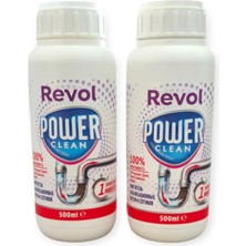Revol Dök- Aç Rögar- Lavabo- Banyo Gider Açıcı 2'li Set 500 Ml