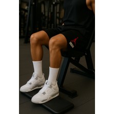 Batushe 3’lü Unisex Spor Çorap – Beyaz Çorap -Tenis Çorabı- Spor Çorabı- Kolej Çorabı 38-42-46