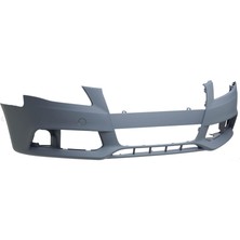 Audi A4 2009- Ön Tampon (Yıkamasız-Sensörsüz) Astarlı Uyumlu Oem No: 8K0807105