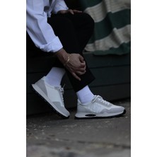 Admire Model Kombinasyonlu Deri Ithal Taban Sneaker Ayakkabı
