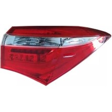 Toyota Corolla 2014- Arka Dış Stop (Ledsiz) Sağ Uyumlu Oem No: 81551-02860 / 81550-02790 / 81551-02760 / 81551-02810
