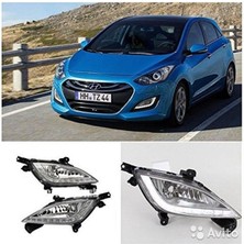 Hyundai I30 2013- Sis Farı Sağ (Ledli) Uyumlu Oem No: 92202-A6000 / 92202-A6110