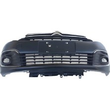 Citroen C-Elysee 2017- Ön Tampon (Komple Set Panjur Dahil) Uyumlu Oem No: 1622237180 / 9816046180 / 9816045880