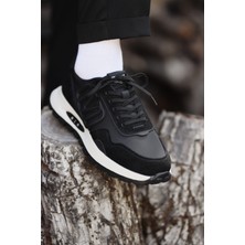 Admire Model Kombinasyonlu Deri Ithal Taban Sneaker Ayakkabı