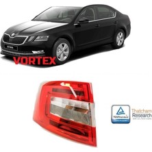 Skoda Octavia 2017- Stop Lambası Sol (Ledli) Baz Model Uyumlu Oem No: 5E5945111B