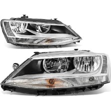 Volkswagen Jetta 2011- Ön Far Sol (Motor Üzerinde) Uyumlu Oem No: 5C7941005A