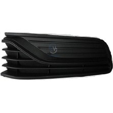 Volkswagen Polo 2014- Ön Tampon Izgara Sol (Sissiz-Kromlu) Uyumlu Oem No: 6C0853665D