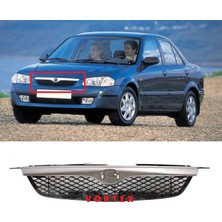 Mazda 323 1999- Ön Panjur (Kromlu) Uyumlu Oem No: B25D-50-71YB