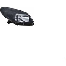 Dacia Sandero 2008- Ön Far Sağ Siyah Uyumlu Oem No: 8200526423