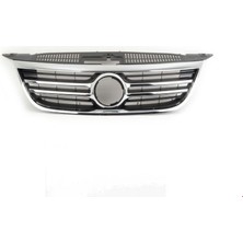 Volkswagen Tiguan 2009- Ön Panjur (Çift Kromlu) Uyumlu Oem No: 5N0853651